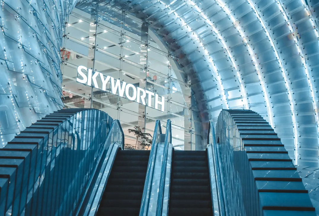 Интерьер центра Skyworth